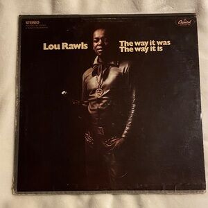 Lou Rawls "The Way It Was / The Way It Is" Vinyl LP
